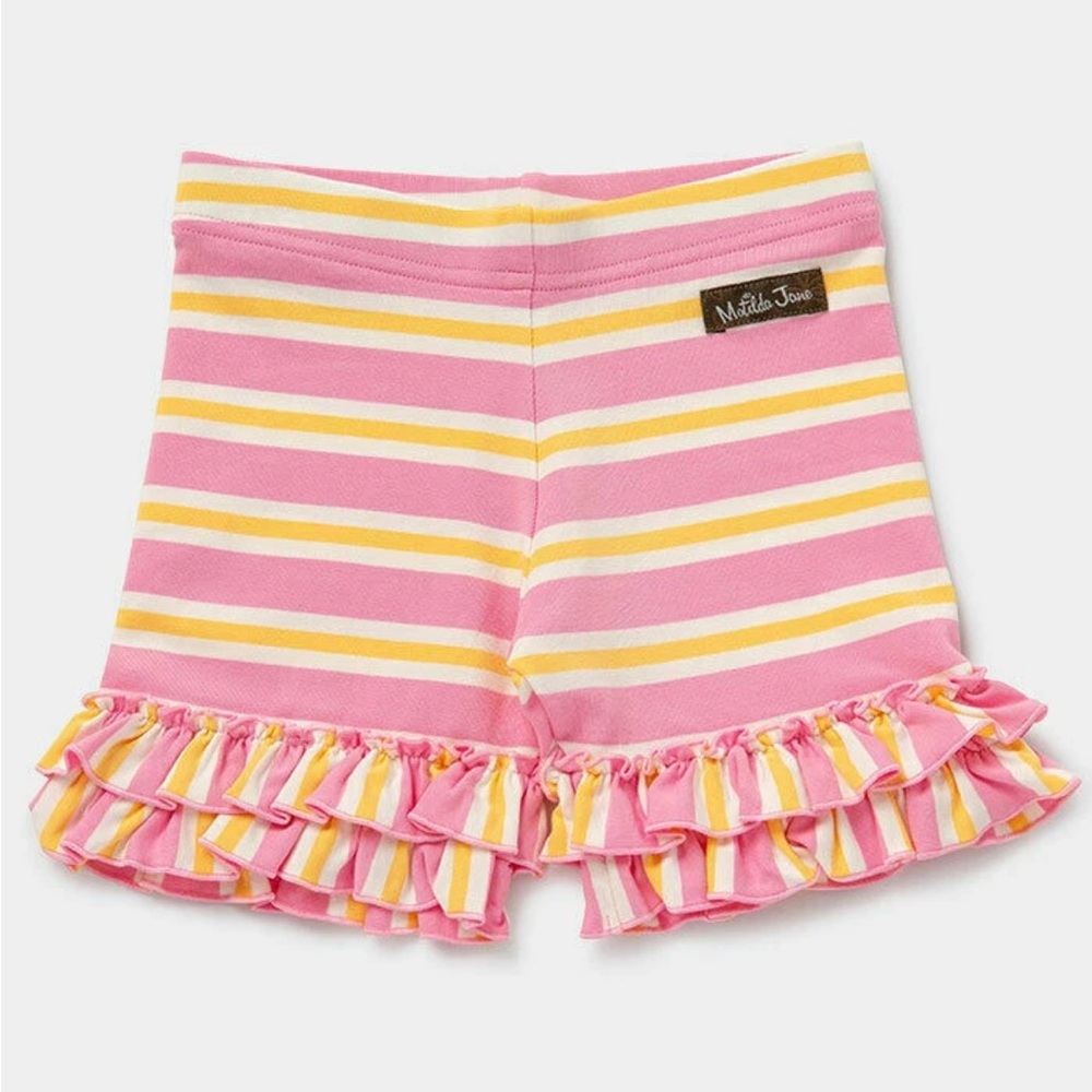 NWOT MATILDA JANE DREAM CHASERS STRIPE PLAY SHORTIES size 6